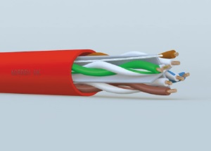 Category 6 U/UTP 24 AWG 4 Pair Cable PVC