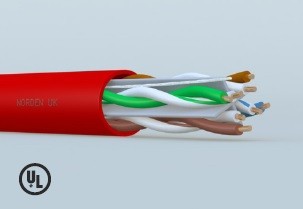Category 6 U/UTP 24 AWG 4 Pair Cable CM PVC