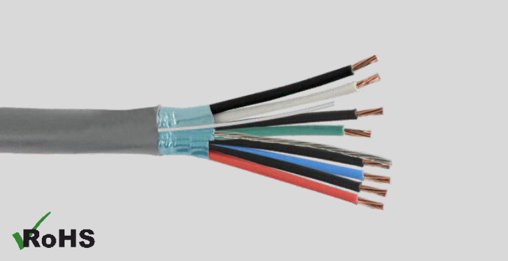 1 Pair 16 AWG Overall Foil Shielded Multi Conductor Cable - 600V  Manufacturer & Supplier in India