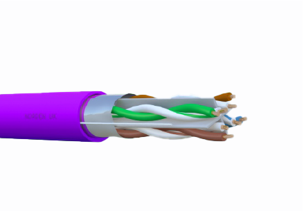CATEGORY 6 F/UTP 4 PAIR 24 AWG CABLE