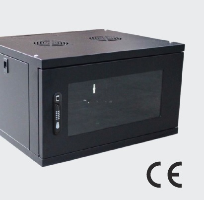 Single Section Wall Mount Cabinet with Biometric Lock