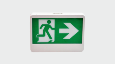 Safenor LED Exit Sign Running Man Abs Housing Single Face Green