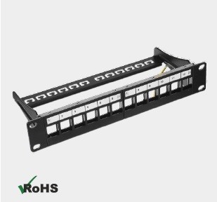CAT 6A UNSHIELDED PATCH PANEL BLANK TOOL LESS